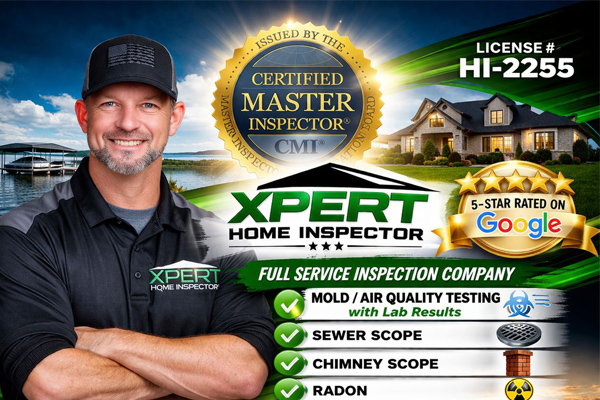Xpert Home Inspector website design Little Rock Arkansas